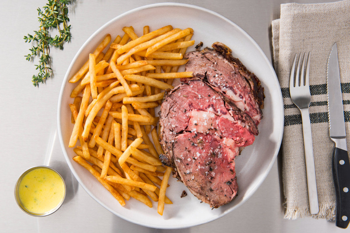 Carve Premium Ontario Beef Prime Rib & Frites